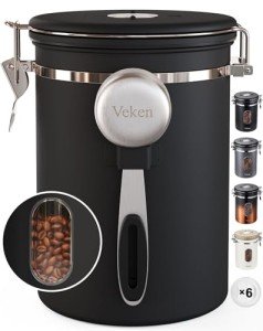 Veken Airtight Coffee Canister with Date Tracker