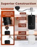 Rsoilch Manual Coffee Grinder with 5 Settings