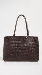 Madewell Coffee Bean Woven Weekender Tote Bag