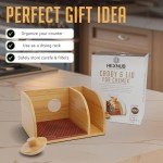 HEXNUB Bamboo Stand for Pour Over Coffee Makers