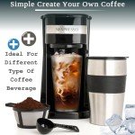 Mixpresso Single Serve Coffee Maker with Travel Mug