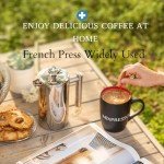 Mixpresso Stainless Steel Double Wall French Press
