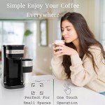 Mixpresso Single Serve Coffee Maker with Travel Mug