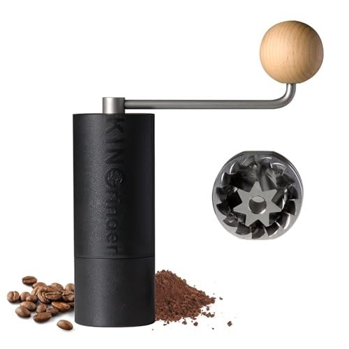 KINGrinder P2 Manual Coffee Grinder - Lightweight & Consistent