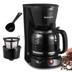 Nehilumn 12-Cup Drip Coffee Maker with Carafe
