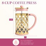 Paris Hilton Pink French Press Coffee Maker Set