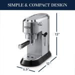 De’Longhi Dedica Espresso Machine with Milk Frother