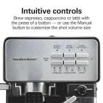 Hamilton Beach Programmable Espresso Machine with Frother