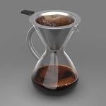 Coffee Gator Pour Over Brewer with Stainless Steel Filter