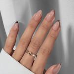 Morning Coffee Almond Press On Nails - 30 Pack