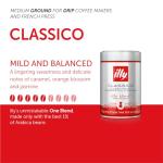 Illy Medium Roast Ground Coffee - Case of 6