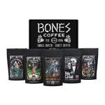 Bones Coffee Sample Pack: 5 Flavored Coffees