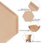 #4 Cone Coffee Filters, 100 Count, Unbleached