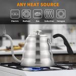 Gooseneck Pour Over Kettle with Thermometer 40 oz