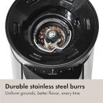 OXO Brew Silver Conical Burr Coffee Grinder