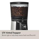 OXO Brew Silver Conical Burr Coffee Grinder