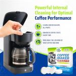 Coffee Machine Descaler & Cleaner Tablets - 24 Count
