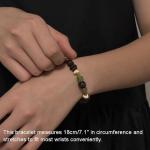 Real Coffee Bean Bracelet Set for Coffee Lovers