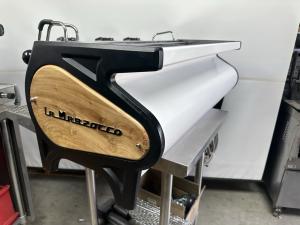 La Marzocco STRADA 3EE Espresso Machine with Wood Trim
