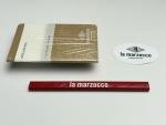 La Marzocco Coffee Stationery Set with Pencil and Notepad