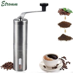 Portable Manual Coffee Grinder with Ceramic Burr