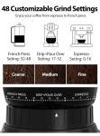 Aromaster Electric Burr Coffee Grinder