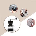 Manual Coffee Grinder with 2 Glass Jars