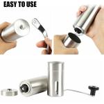 Portable Manual Coffee Grinder with Ceramic Burr