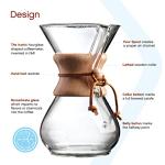Chemex Classic 6-Cup Glass Pour-Over Coffeemaker
