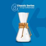 Chemex Classic Series 3-Cup Pour-Over Coffeemaker