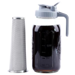 64 Oz Cold Brew Coffee Maker with Strainer