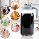 64 Oz Cold Brew Coffee Maker with Strainer