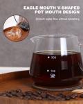 Pour Over Coffee Maker Set with Kettle and Filters