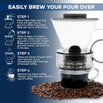 Clever Coffee Dripper Glass Pour Over Maker
