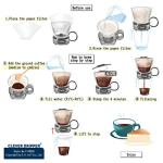 Clever Coffee Dripper Glass Pour Over Maker
