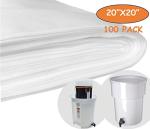 100 Pack Cold Brew Coffee Filters, 20" x 20