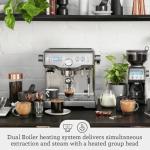 Breville Dual Boiler Espresso Machine in Steel