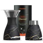 Asobu Pour Over Coffee Maker - 32 oz. Marble