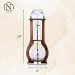 Nispira Cold Brew Coffee Maker, Wooden Drip Tower
