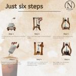 Nispira Cold Brew Coffee Maker, Wooden Drip Tower