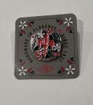 La Marzocco Espresso Fleur De Lis Metal Pin