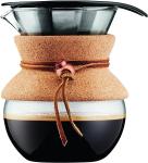 17oz Pour Over Coffee Maker - Glass & Stainless