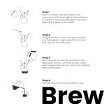 Chemex 8-Cup Hand Blown Pour-Over Coffeemaker