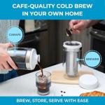 SHELBRU Cold Brew Coffee Maker Set, 12 Servings