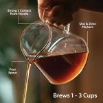 Over Brew XL Glass Pour Over Coffee Kit