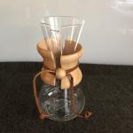 Chemex Classic Pour-Over Glass Coffeemaker - 3-Cup
