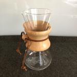 Chemex Classic Pour-Over Glass Coffeemaker - 3-Cup