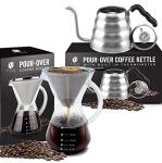 Pour Over Coffee Maker with Gooseneck Kettle