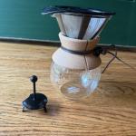 34oz Pour Over Coffee Maker with Cork Grip