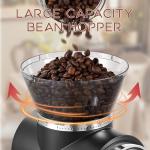 Electric Coffee Grinder with 30 Settings and Touchscreen
